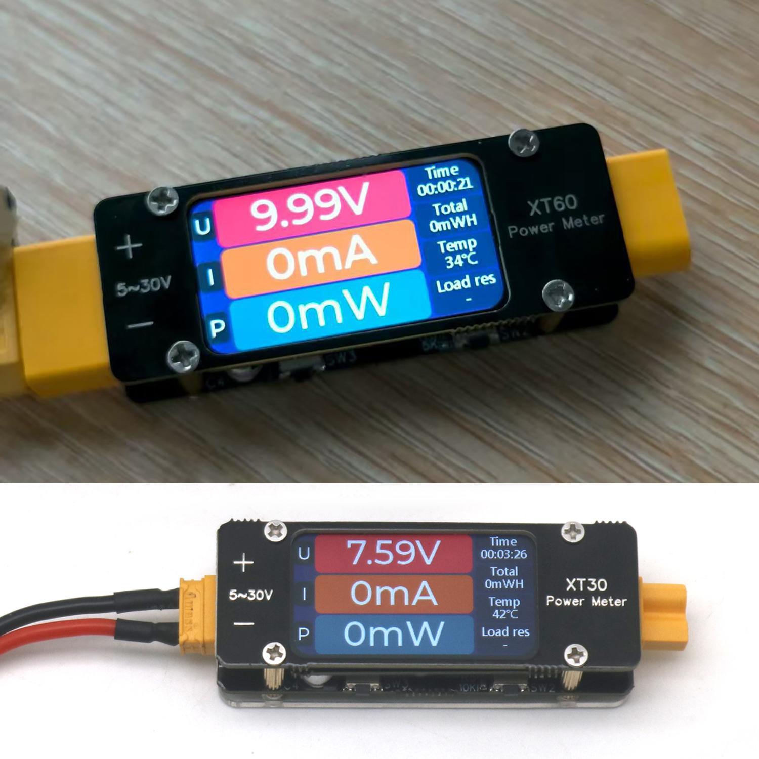 Drone Battery Voltage Checker - 64A DC Voltage Current Power METER