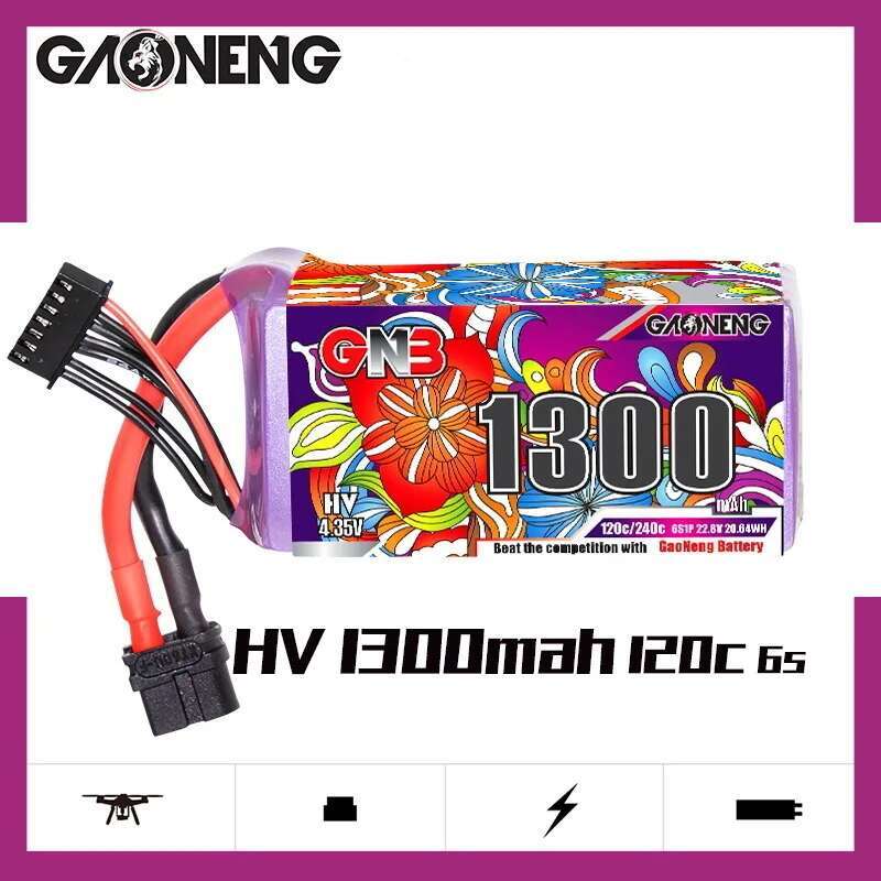 2Pcs GNB 6S Lipo Battery 22.8V – Drone Battery 6S recenzja i cena