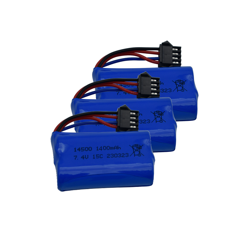 7.4V 1400mAh 14500 lithium-ion – Drone Battery Li-Ion recenzja i cena