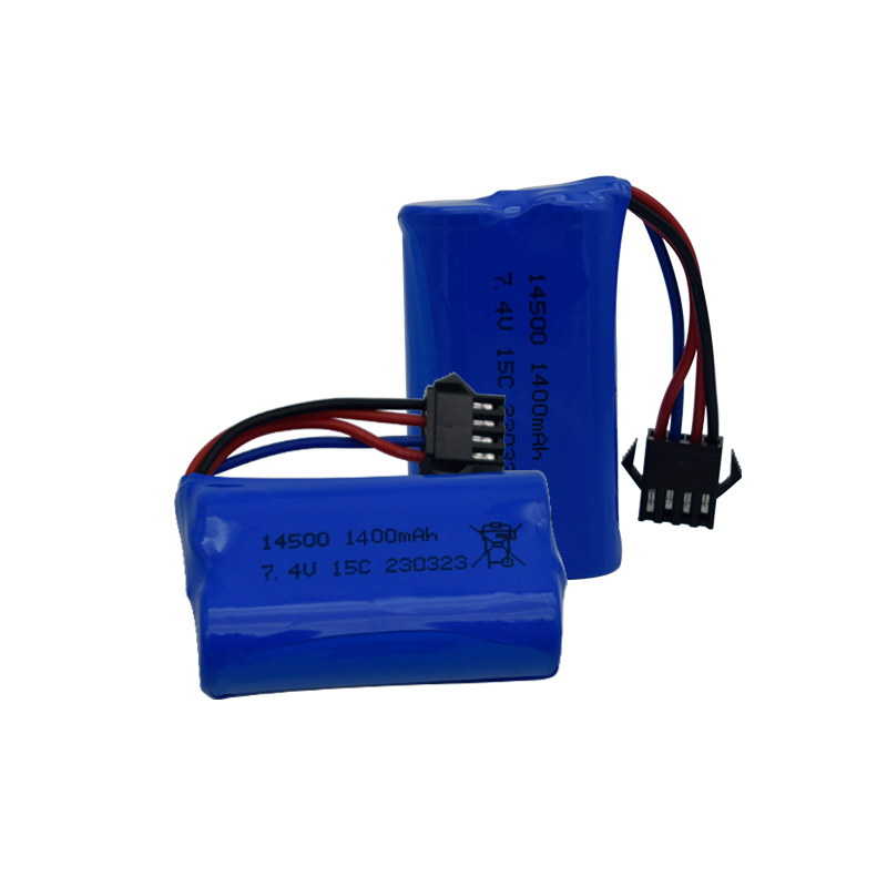 7.4V 1400mAh 14500 lithium-ion – Drone Battery Li-Ion recenzja i cena
