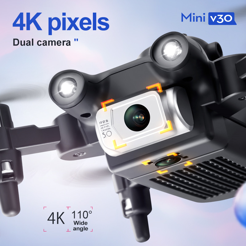 Mini V30 WiFi FPV Drone With 4 – Drone Battery Case recenzja i cena