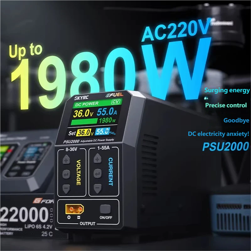 SKYRC PSU2000 1980W Adjustable – Drone Battery Charger recenzja i cena