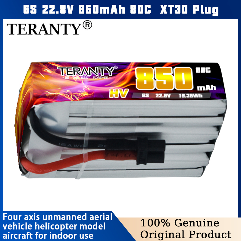 TERANTY 6S 22.8V 850mAh 80C HV – Drone Battery 6S recenzja i cena
