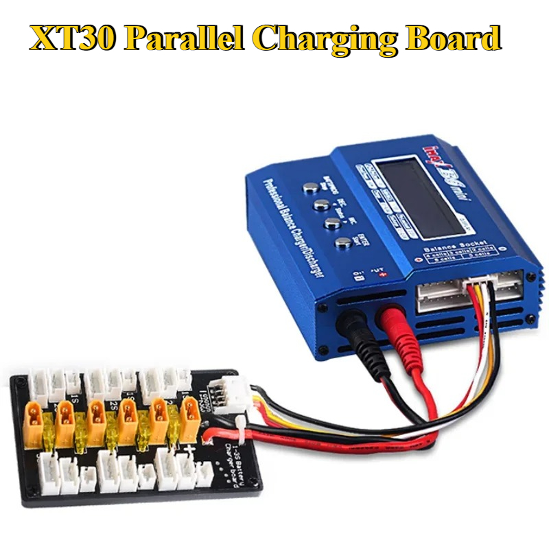 1-5Pcs 1S-3S 20A XT30 Plug Lip – Drone Battery Parallel Board recenzja i cena