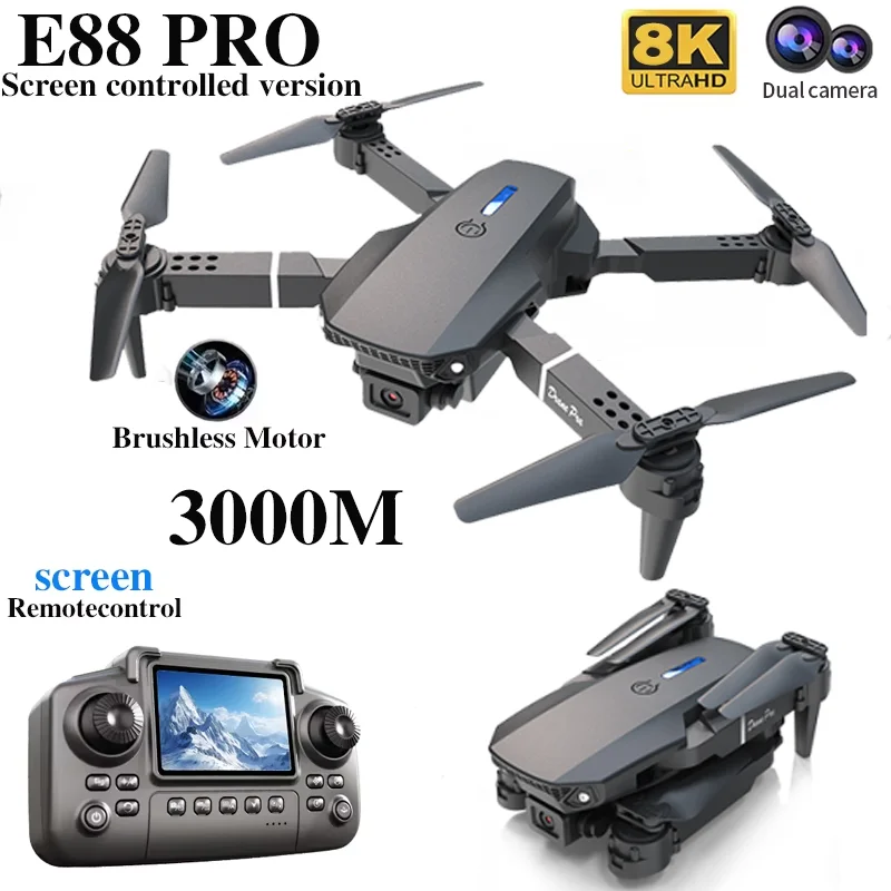 Professional E88 PRO Drone wit – Drone Battery Case recenzja i cena