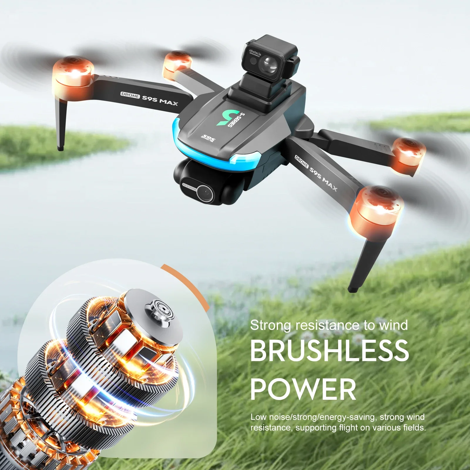 NEW S9S MAX MINI Drone 4K 2-Ax – Drone Battery Case recenzja i cena