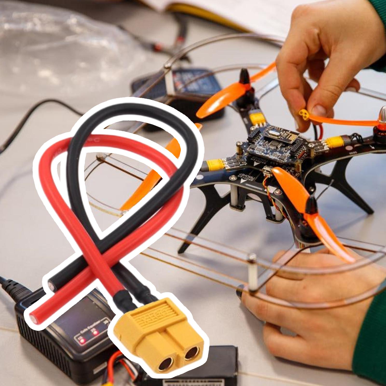 XT60 Male/Female Extension Cab – Drone Battery Connector recenzja i cena