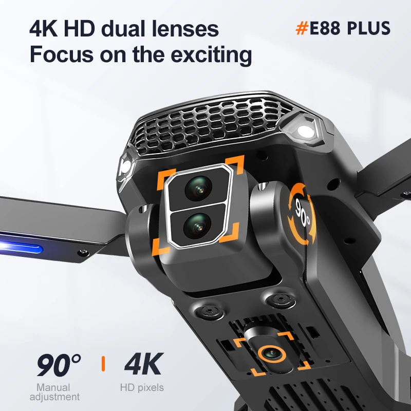 New E88 Plus Quadcopter Drone: – Drone Battery Case recenzja i cena