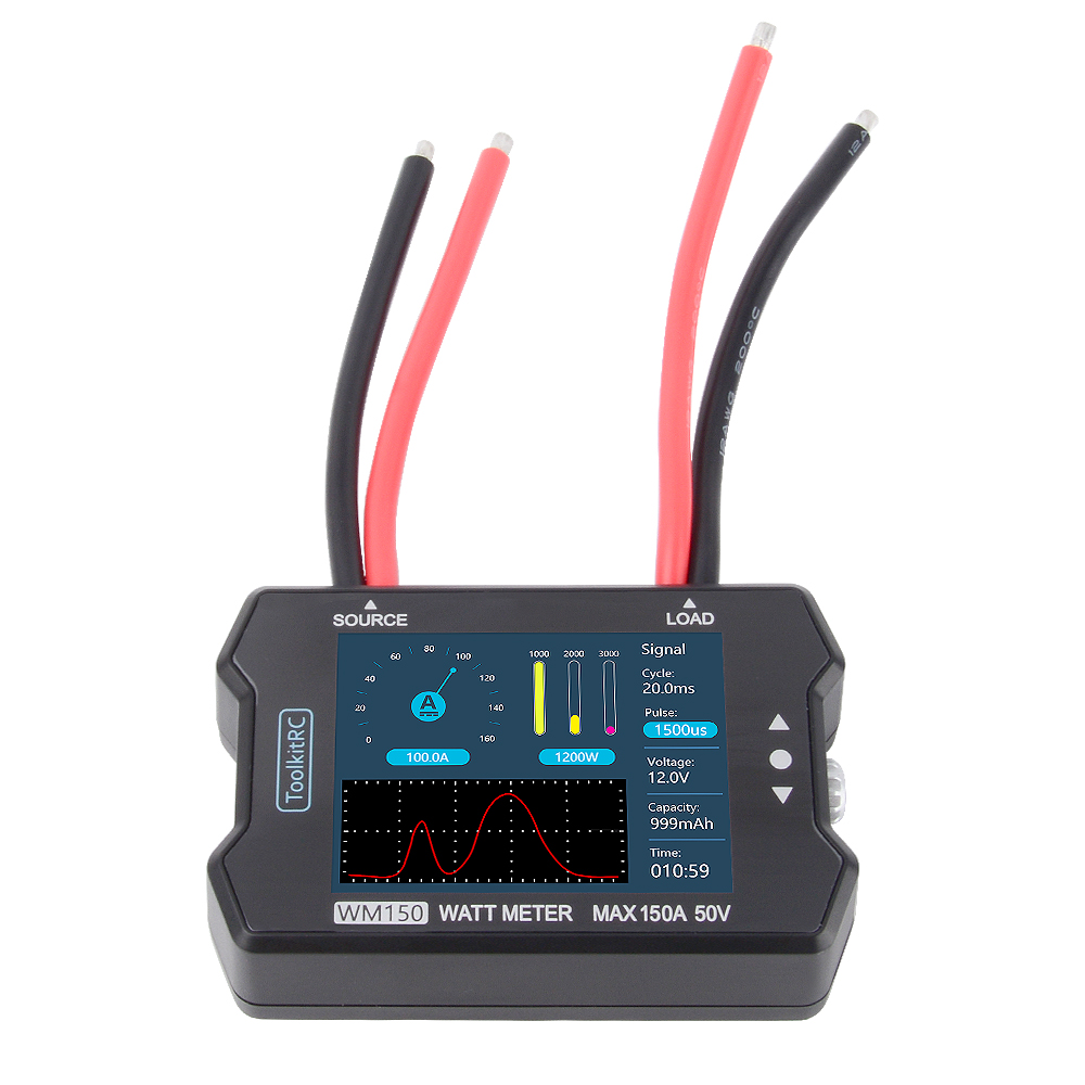 ToolkitRC WM150 150A 50V Watt  – Drone Battery Voltage Checker recenzja i cena