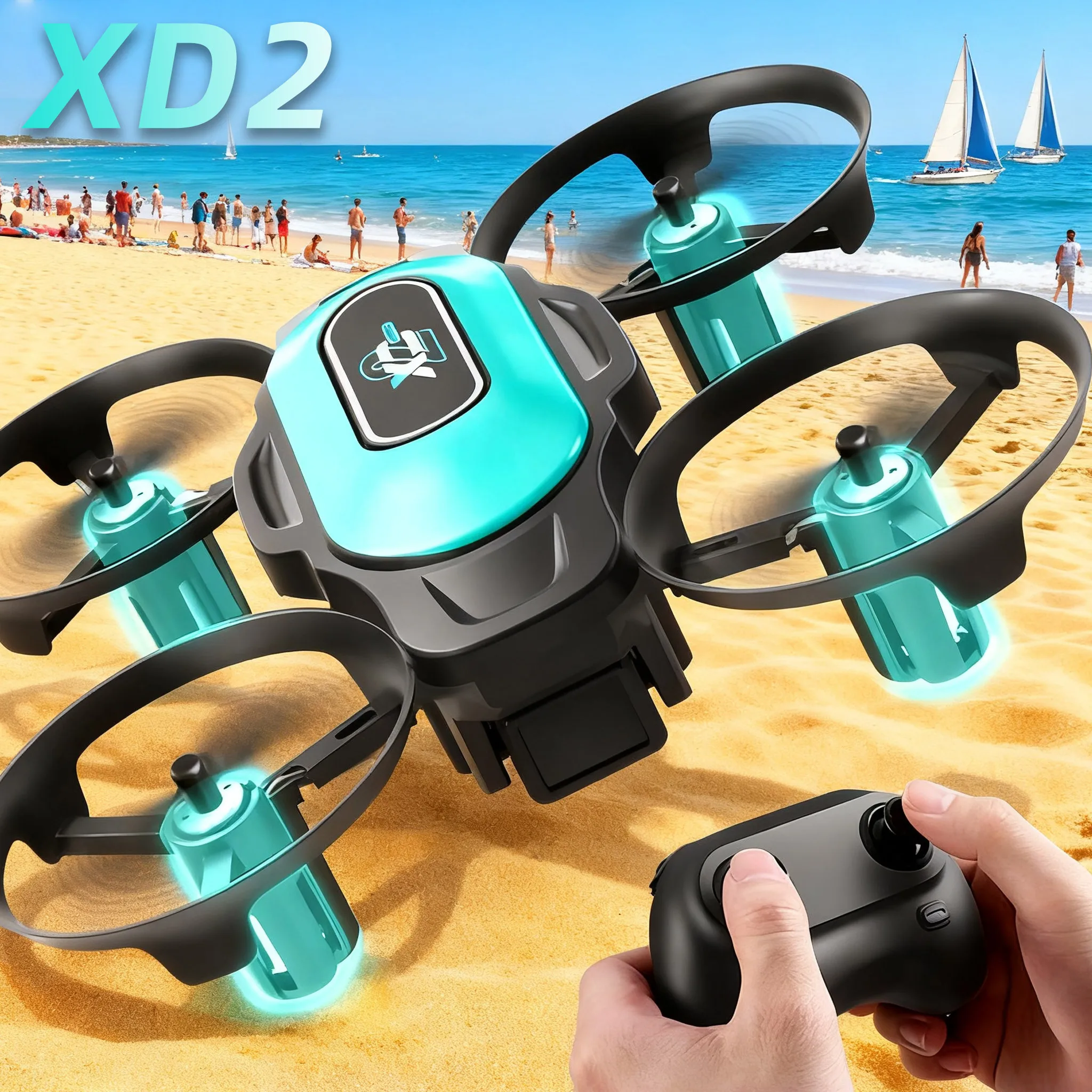XD2 Mini Drone, 360° Stunt Fli – Drone Battery Case recenzja i cena