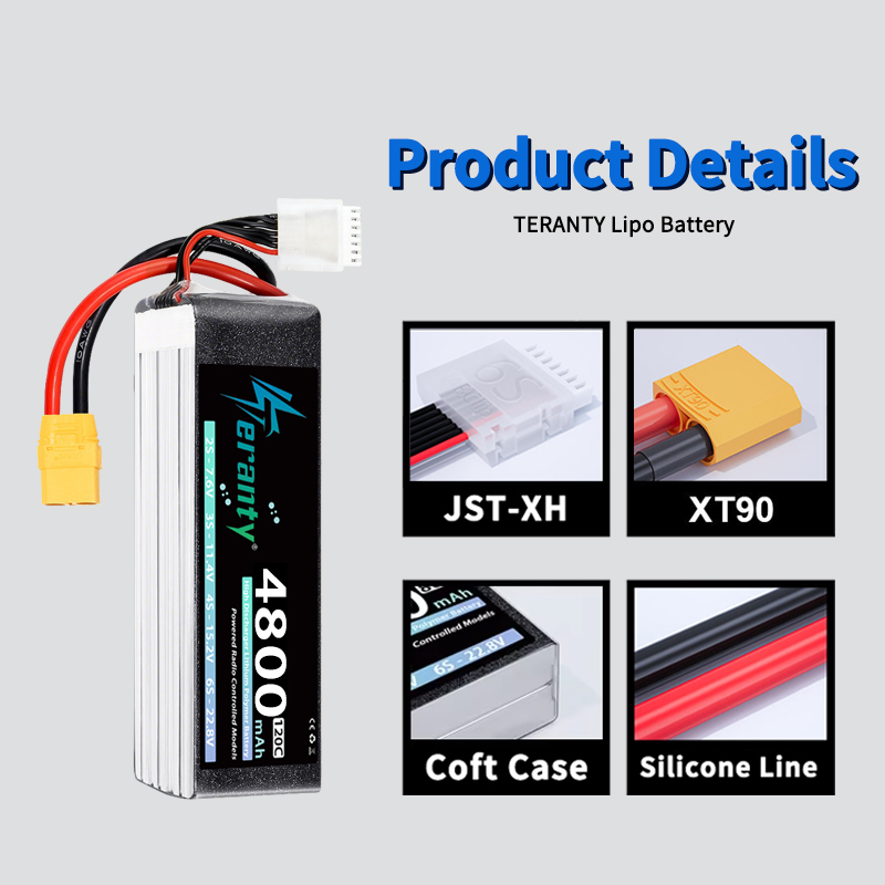 TERANTY 6S 4800mAh Lipo Batter – Drone Battery 6S recenzja i cena