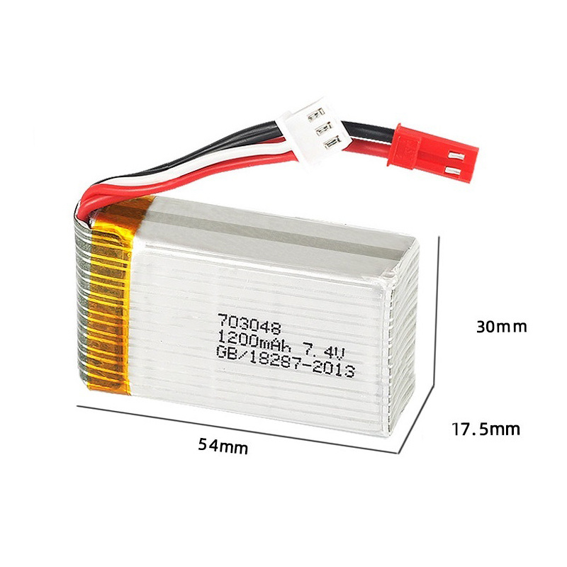 Lipo Battery 2S 7.4V 1200mAh 7 – Drone Battery Connector recenzja i cena