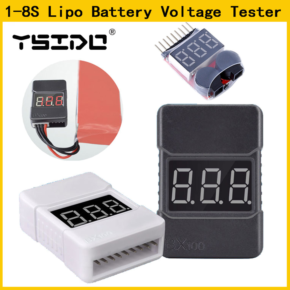 1-8S Lipo Battery Voltage Test – Drone Battery Voltage Checker recenzja i cena
