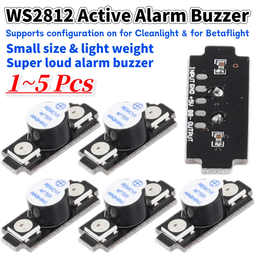 WS2812 Active Alarm Buzzer Col – Drone Battery Alarm recenzja i cena