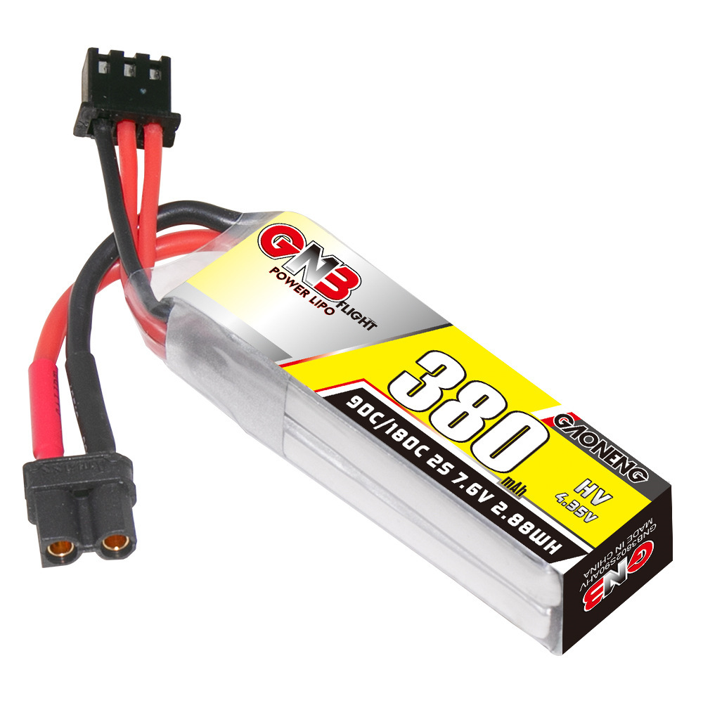 GNB 2S 7.6V 380mAh 90C/180C Li – Drone Battery Lipo recenzja i cena