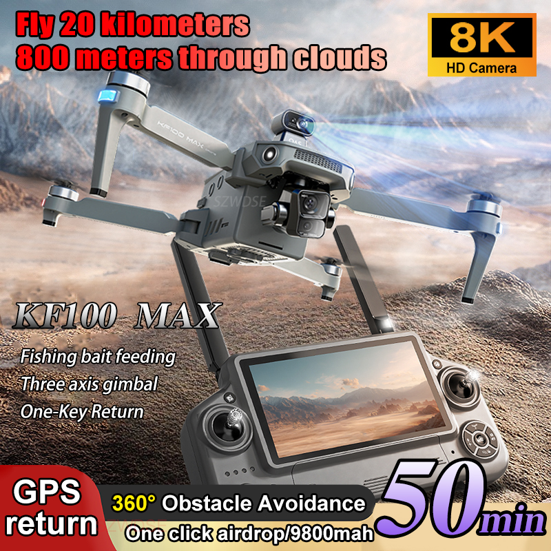 SJRC KF100 MAX 8K UHD Photo HD – Drone Battery Balance Charger recenzja i cena