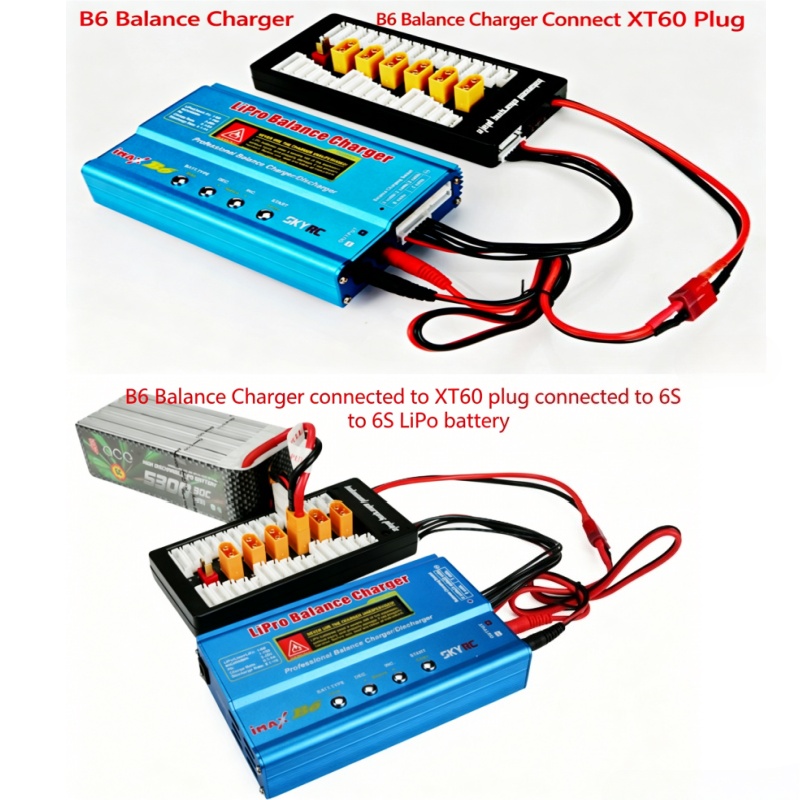 6 in 1 XT60 Parallel Charging  – Drone Battery Parallel Board recenzja i cena
