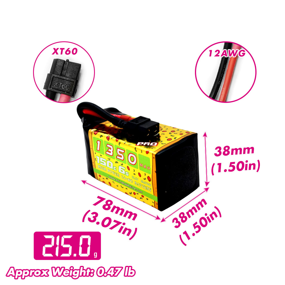 2PCS CNHL 6S 22.2V Lipo Batter – Drone Battery 4S recenzja i cena