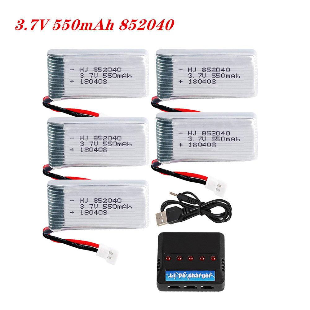 3.7V 550mAh 25C Lipo Battery 8 – Drone Battery Balance Charger recenzja i cena