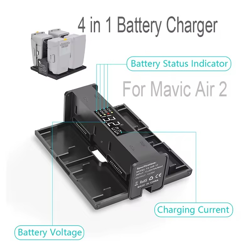 4 in 1 Portable Folding Chargi – Drone Battery Smart recenzja i cena