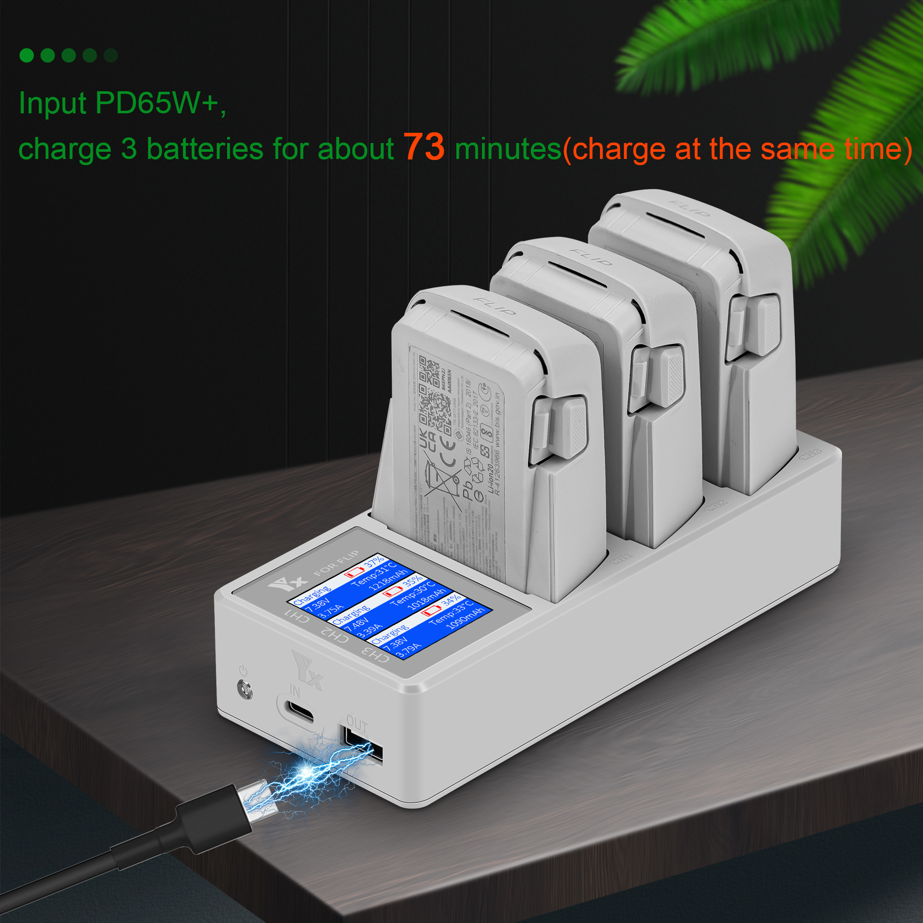 3 IN 1 Battery Charger For DJI – Drone Battery Parallel Board recenzja i cena
