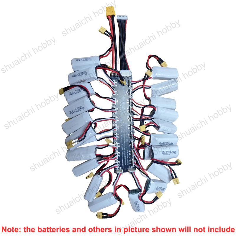 1PCS 2S (7.4V) Battery Paralle – Drone Battery Parallel Board recenzja i cena