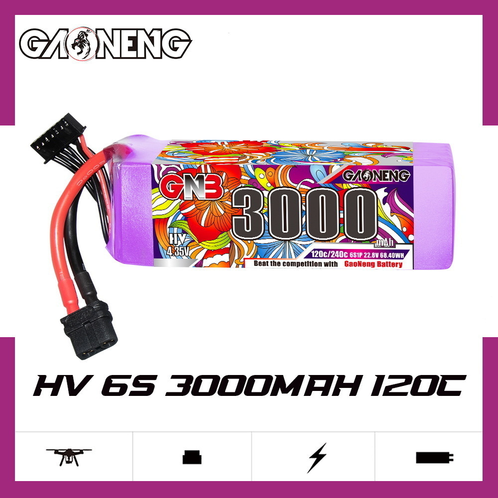 GNB Lipo Battery 6S 22.8V 3000 – Drone Battery Connector recenzja i cena