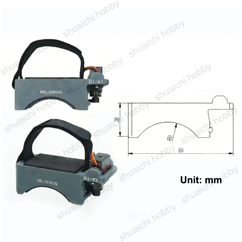 1PCS Strap-type FPV Drone PWM- – Drone Battery Strap recenzja i cena