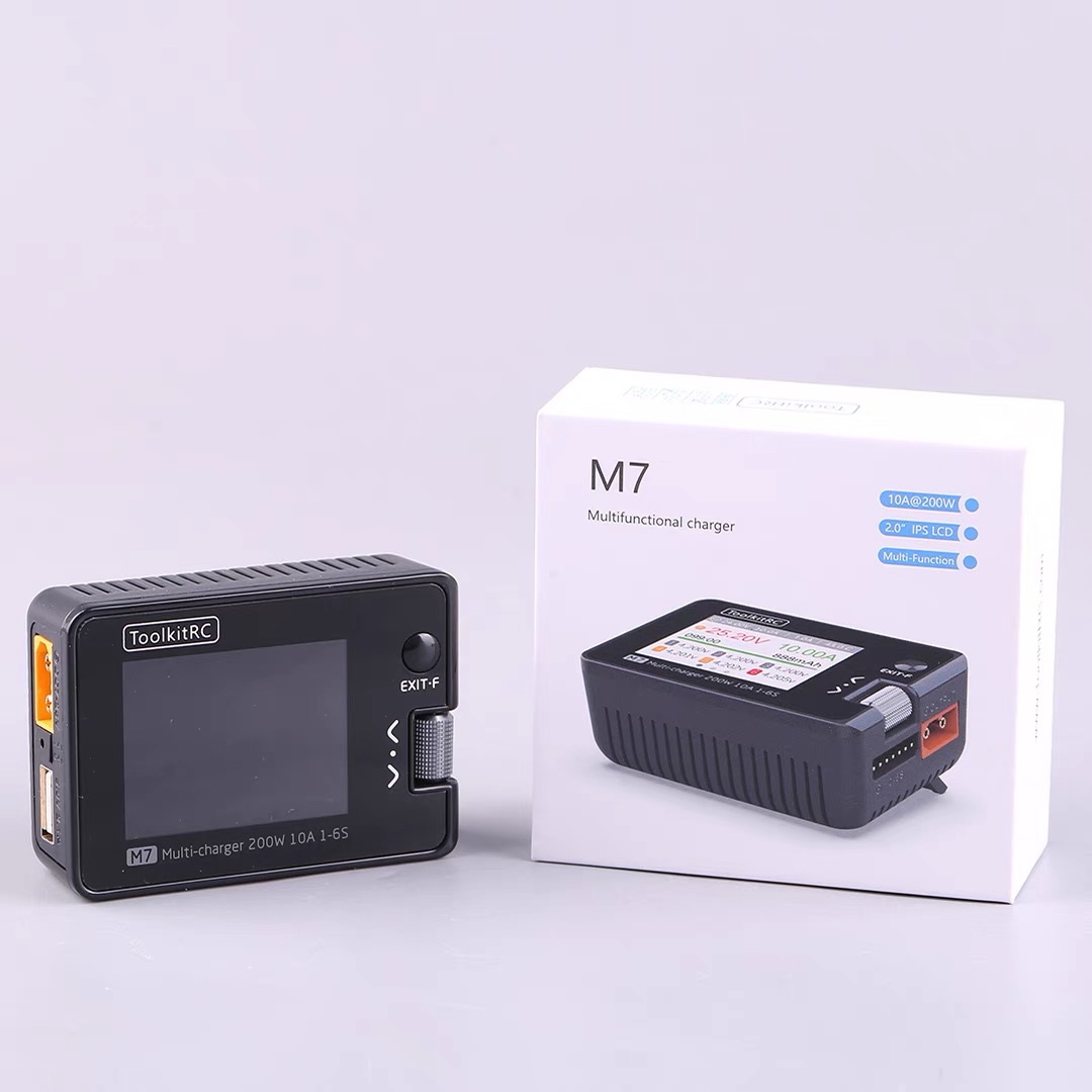 For ToolkitRC M7 200W 10A DC C – Drone Battery Voltage Checker recenzja i cena
