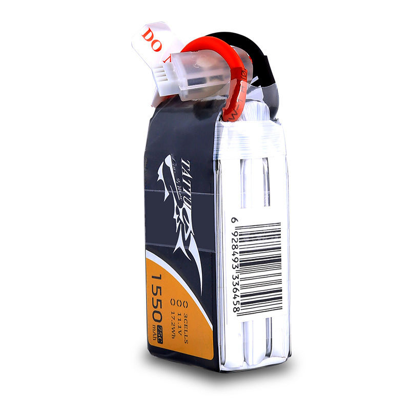 TATTU 3S 11.1V 1550mAh 75C LiP – Drone Battery 3S recenzja i cena